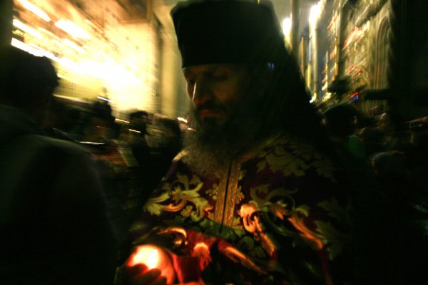 Pâques orthodoxe,Saint sépulcre  Jérusalem 2013